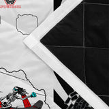 Red Spade Bomber Ace of Spade Blanket