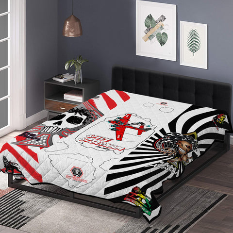 Red Spade Bomber Ace of Spade Blanket