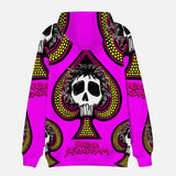 Steve Steadham Magenta Spade III Hooded Sweatshirt
