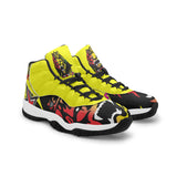 SS Rasta/Magenta Spade Basketball Shoe