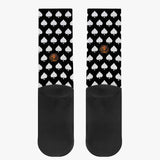 Stedmz Aces Black Reinforced Sports Socks
