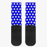 Stedmz Aces Blue Reinforced Sports Socks