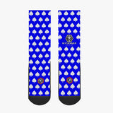 Stedmz Aces Blue Reinforced Sports Socks