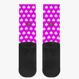 Stedmz Aces Magenta Reinforced Sports Socks
