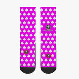 Stedmz Aces Magenta Reinforced Sports Socks