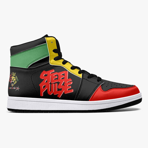 Steel Pulse High Top Leather Basketball Shoe