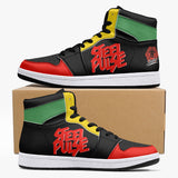 Steel Pulse High Top Leather Basketball Shoe