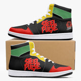 Steel Pulse High Top Leather Basketball Shoe