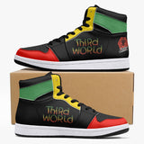 Third World High Top Leather Basketball Shoe