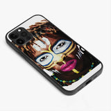 White Tribal iPhone 12 Case