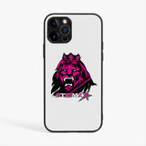 White Magenta iPhone 12 Case